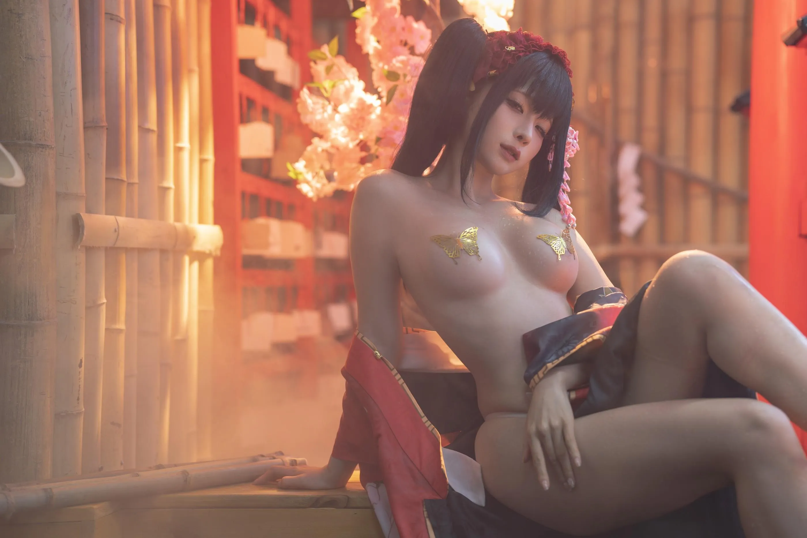 蠢沫沫 – NO.304 狂三和服cos-狂三 正片 [147P]插图7